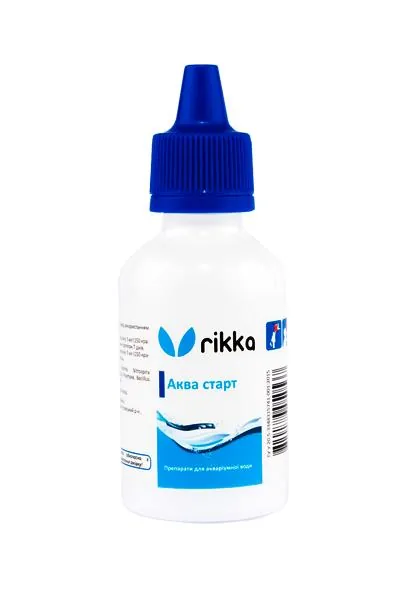 Аква старт Rikka для акваріумної води, 50 мл