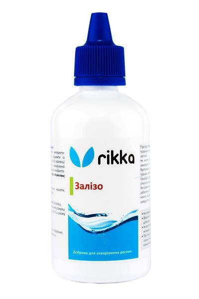 Комплекс Железо Rikka удобрение для аквариумных растений, 100 мл