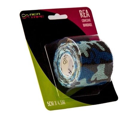 Бинт когезивный REA TAPE Cohesive bandage 5 см х 4,5 м, синий
