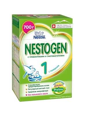 Смесь сухая молочная Nestogen 1 для детей с рождения, 700 г
