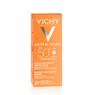 Крем сонцезахисний Vichy Capital Soleil сонцезахисний для обличчя потрійної дії SPF 50+, 50 мл