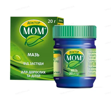 Доктор мом мазь по 20 г у бан.