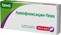 Левофлоксацин-Тева таблетки, в/плів. обол. по 500 мг №10 (5х2)
