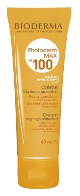 Крем сонцезахисний Bioderma Photoderm Мax SPF100 для обличчя та тіла, 40 мл