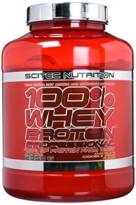 Протеїн сироватковий змішаний Scitec Nutrition 100% Whey Protein Professional шоколадне печиво та крем, 2350 г