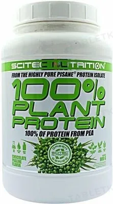 Протеїн гороховий ізолят Scitec Nutrition 100% Plant Protein шоколадне праліне, 900 г