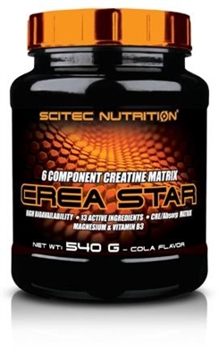 Креатин Scitec Nutrition Crea star, кола, 540 г