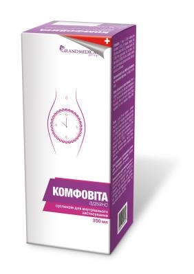 Комфовита Адванс суспензия д/внут. прим. по 250 мл во флак. с мерн. стак.