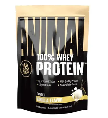 Протеїн сироватковий змішаний Universal Nutrition Animal 100% Whey Protein ваніль, 1000 г