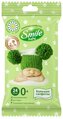 Салфетки влажные Smile Baby 0+ детские с экстрактом ромашки, алоэ и витаминным комплексом, 24 шт