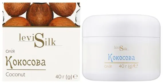 Кокосова олія Levi Silk, 40 г