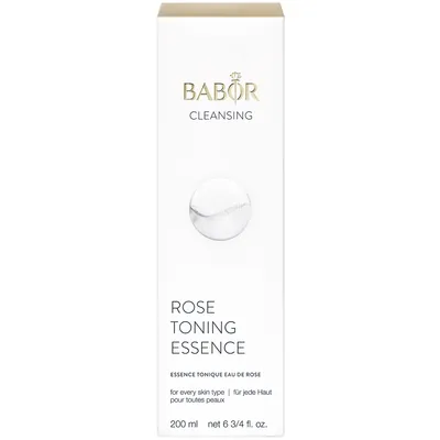 Тонік-есенція Babor Cleansing Rose Toning Essence для обличчя з рожевою водою, 200 мл