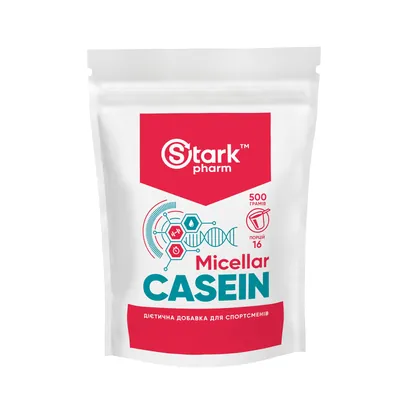 Казеїн міцелярний Stark Pharm Micellar Casein ваніль-печиво, 500 г