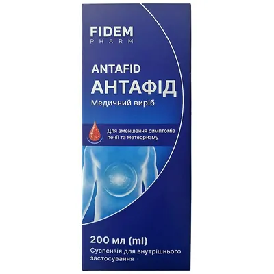 Антафід Fidem Pharm суспензія, 200 мл