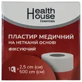 Пластир медичний Health House на нетканій основі розмір 2,5 см х 500 см, 1 штука