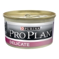Корм влажный Purina Pro Plan Delicate для кошек с чувствительным пищеварением, 85 г