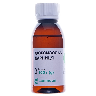 Диоксизоль-Дарница раствор по 100 г во флак. (бан.)