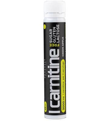L-карнитин Progress Nutrition L-Carnitine жидкость 3000 мг, зеленое яблоко, 25 мл