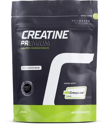 Креатин моногідрат Progress Nutrition Creatine Premium без смаку, 300 г
