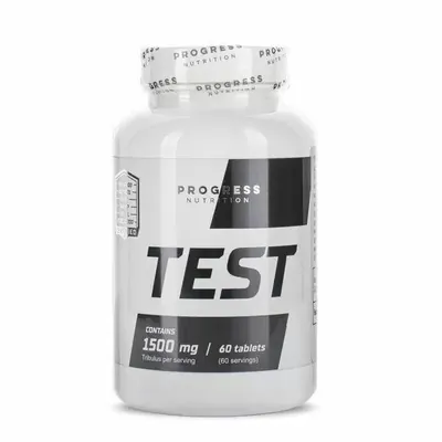 Трибулус Progress Nutrition TEST 1500 мг, 60 таблеток