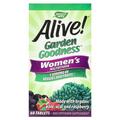 Мультивитамины для женщин Nature's Way Alive! Garden Goodness for Women, 60 таблеток