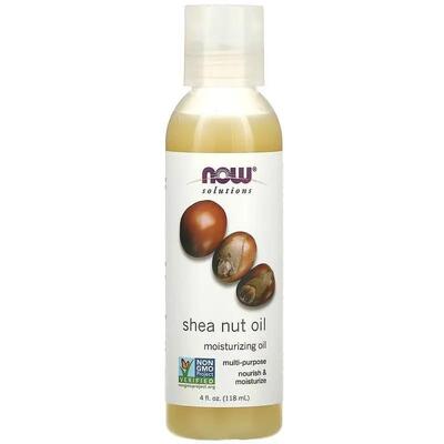 Масло Ши NOW Shea Nut Oil, 118 мл