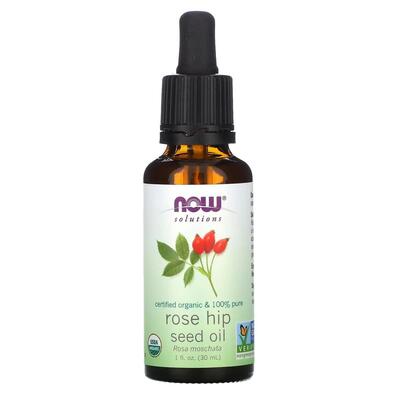 Масло шиповника NOW Organic Rose Hip Seed Oil, 30 мл