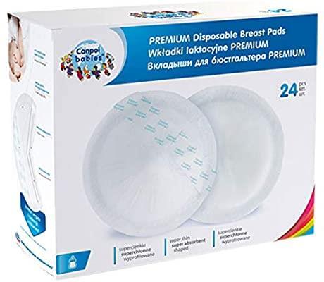 Вкладыши лактационные Canpol babies Premium одноразовые, 19/601, 24 шт