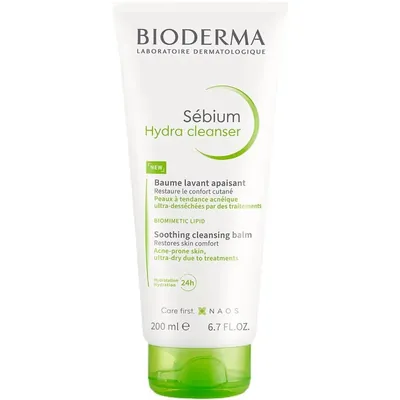 Бальзам для обличчя Bioderma Sebium Hydra очищаючий, 200 мл