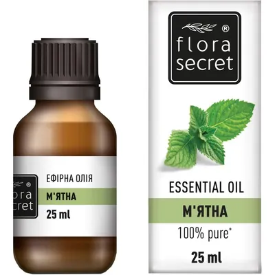 Олія ефірна Flora Secret м'ятна, 25 мл