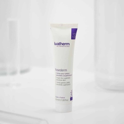 Крем для лица Ivatherm Rosederm SPF30 для кожи склонной к покраснению, 40 мл