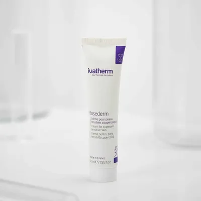 Крем для обличчя Ivatherm Rosederm SPF30 для шкіри схильної до почервоніння, 40 мл