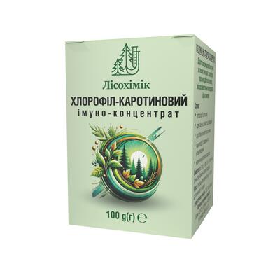 Хлорофилл-каротиновый Иммуно-концентрат, 100 г