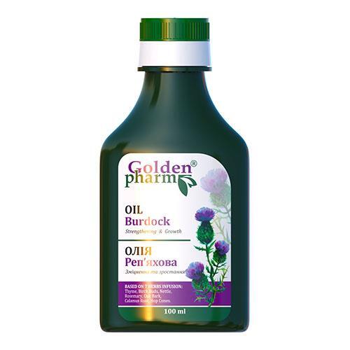 Олія реп'яхова Golden Pharm, 100 мл