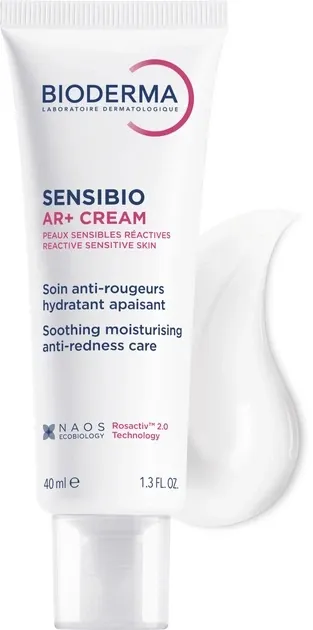 Крем для обличчя Bioderma Sensibio AR+ для чутливої шкіри з розацеа, 40 мл