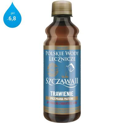 Вода минеральная SzczawaII Trawienie лечебная для улучшения пищеварения газированная, 0,33 л