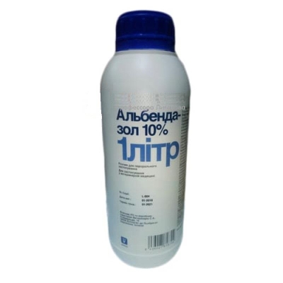 Альбендазол (ДЛЯ ЖИВОТНЫХ) 10% антигельминтик, раствор, 1 л