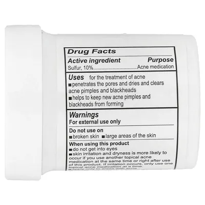 Мазь De La Cruz ACNE TREATMENT з 10% сіркою, 73,7 г