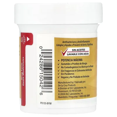 Мазь De La Cruz ACNE TREATMENT з 10% сіркою, 73,7 г