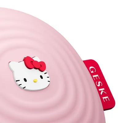 Щітка для обличчя GESKE Електронна звукова 4 в 1 by Hello Kitty, Рожева