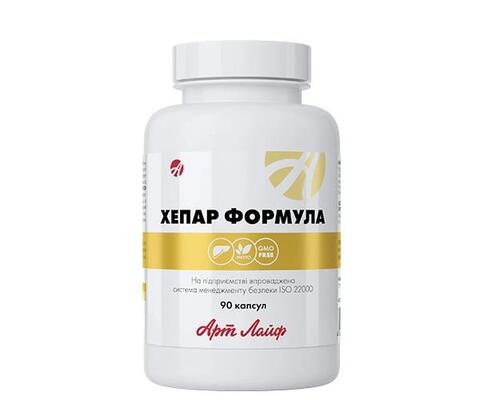 Хепар Формула Артлайф Натуральный гепатопротектор, 90 капсул