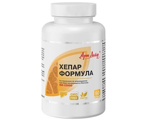 Хепар Формула Артлайф Натуральный гепатопротектор, 90 капсул