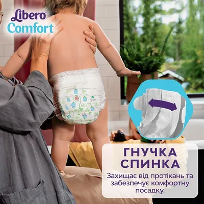 Підгузки Libero Comfort розмір 3, 5-9 кг, 60 шт