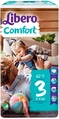 Підгузки Libero Comfort розмір 3, 5-9 кг, 62 шт