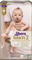 Подгузники Libero Touch размер 2, 3-6 кг, 64 шт