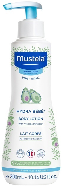 Лосьон для тела Mustela Bebe Hydra Bebe увлажняющий, 300 мл