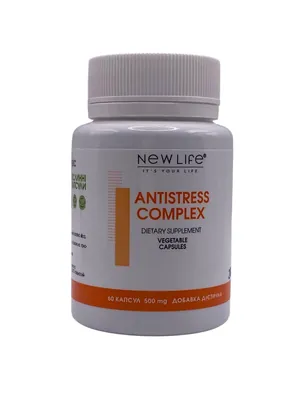 Антистрес комплекс New Life Antistress Complex вег. капсули №60