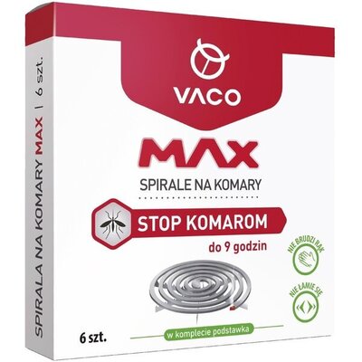 Спіралі від комарів Vaco Max, 6 штук