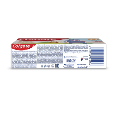 Зубна паста Colgate Ніжна м'ята без фториду дитяча з 3-х до 5-ти років, 60 г