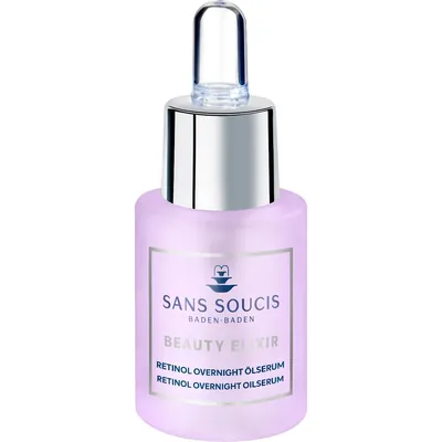 Сироватка для обличчя Sans Soucis Beauty Elixirs олійна нічна з ретинолом, 15 мл